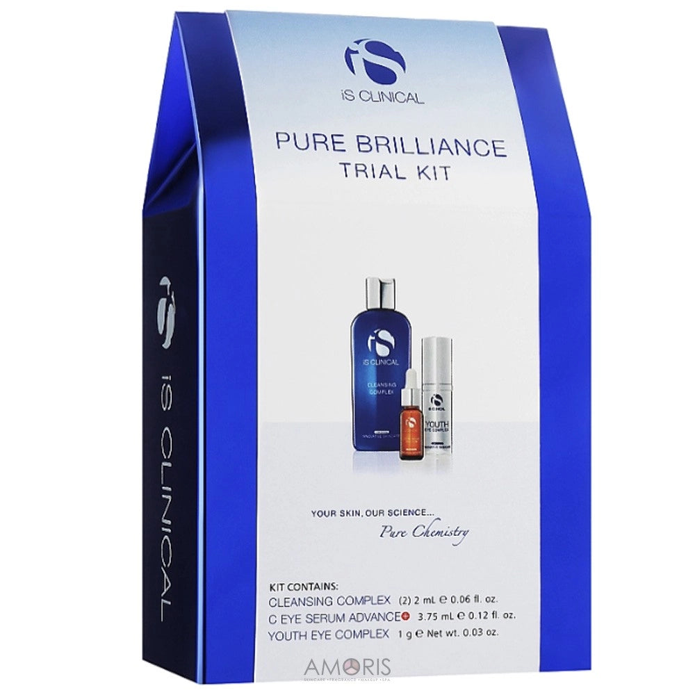 Комплексний догляд за шкірою навколо очей - IS CLINICAL PURE BRILLIANCE TRIAL KIT