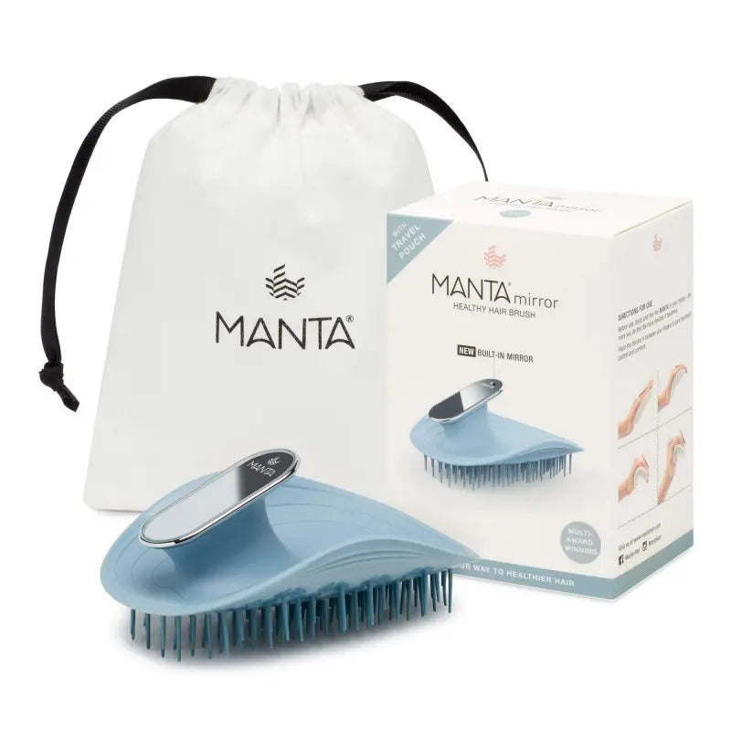 MANTA MIRROR BRUSH BLUE